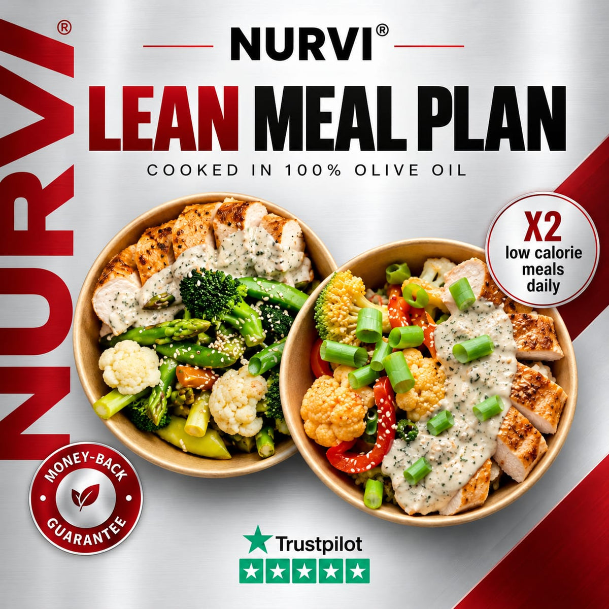 Signature Lean Experience | Cheif Prepaired & Deititian Approved Meal Plan