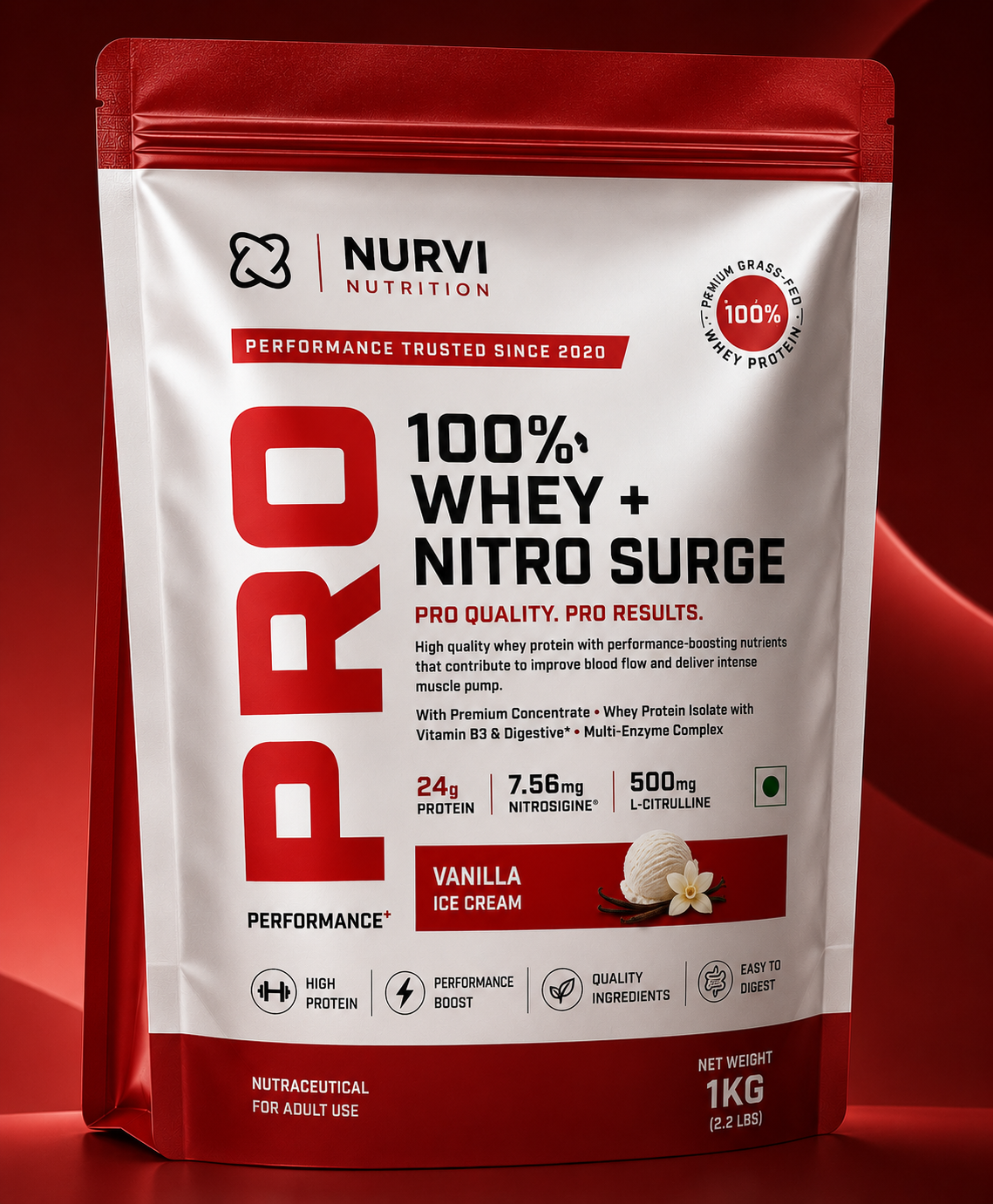 NURVI® Whey Nitro Surge