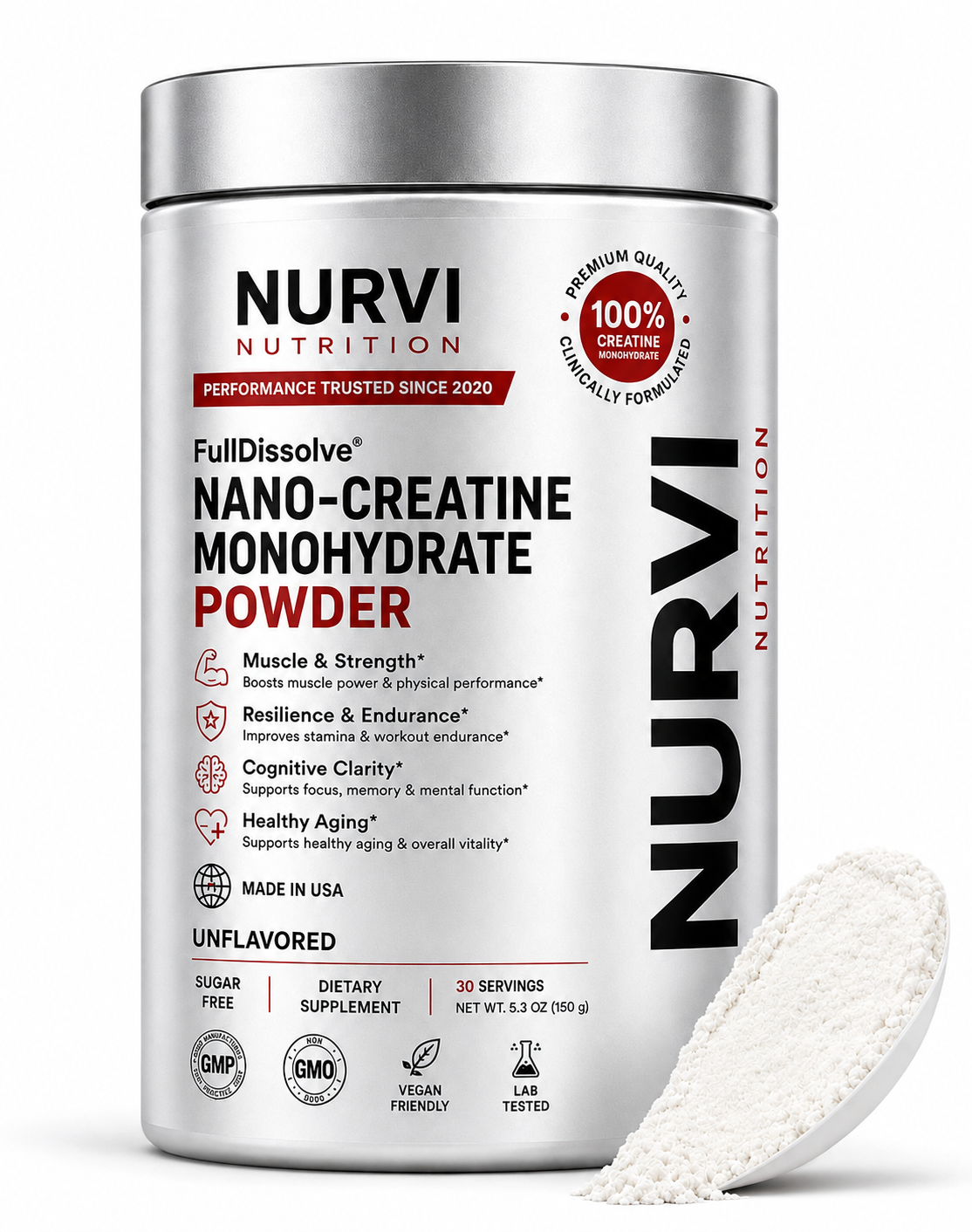 NURVI® Creatine Monohydrate